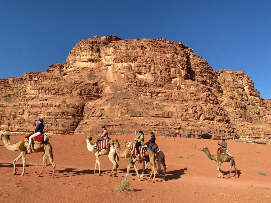 Omar Ghazi Camp Hotel Wadi Rum Eksteriør billede
