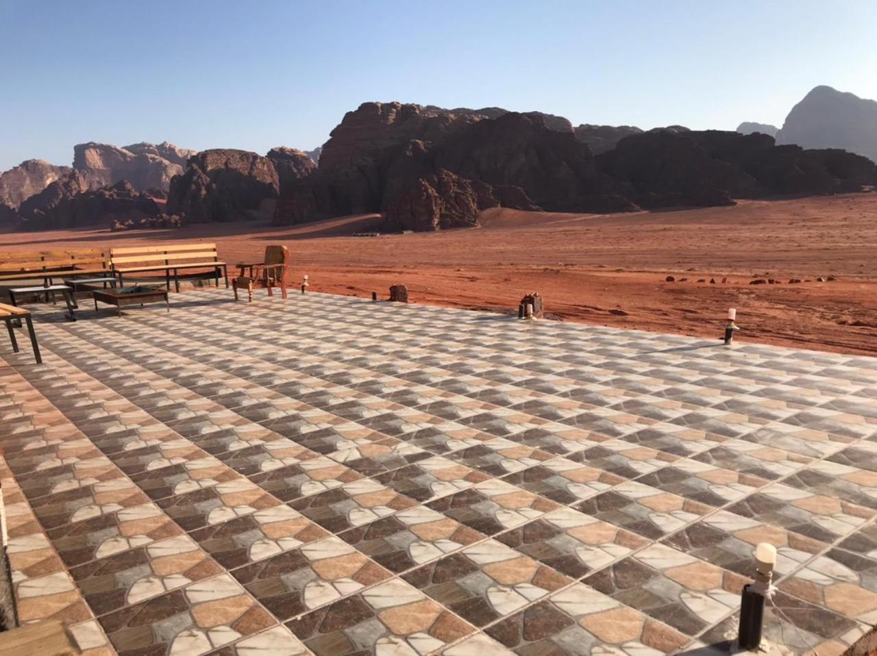 Omar Ghazi Camp Hotel Wadi Rum Eksteriør billede